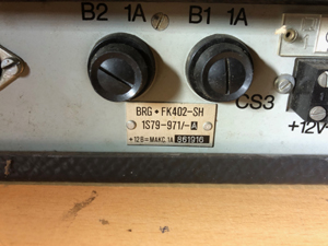 BRG FK402SH bázisállomás-vagy átjátszó kezelő egység