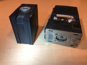 BRG FM503 (Maros-D) hordozható URH kézi adóvevő, leszerelt akkumulátor