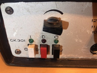 BRG GK301 gépkocsi kezelő egység