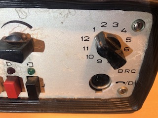 BRG GK301 gépkocsi kezelő egység