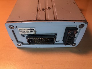 BRG GK301 gépkocsi kezelő egység