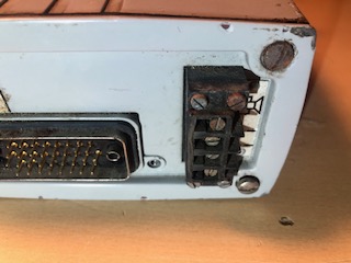 BRG GK301 gépkocsi kezelő egység