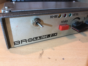 BRG GK301-T/S speciális gépkocsi kezelő egység, tűzoltóság használta