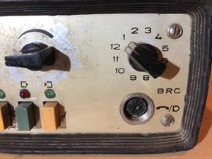 BRG GK303B D-hangú szelektív hívójel adóval ellátott gépkocsi kezelő egység, BM belügyminisztériumi használatra