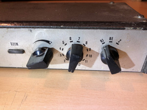 BRG GK3-V mobil gépkocsi kezelő egység