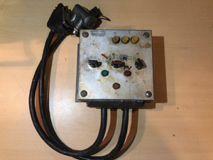 BRG VK301 speciális MÁV vasúti kezelő egység